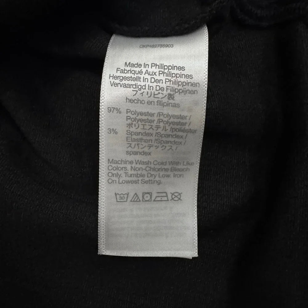 Madewell Black Square Neck Puff Sleeve Top XXS Cottagecore Peasant Dark Academia